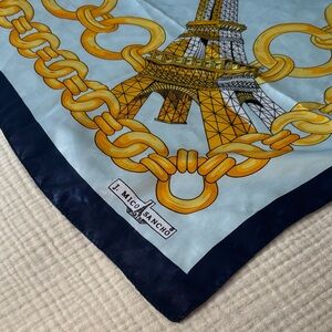 L. Mico Sancho Eiffel Tower Scarf